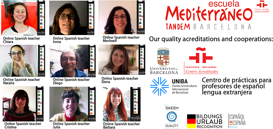 Online Spanish courses teachers Escuela mediterraneo