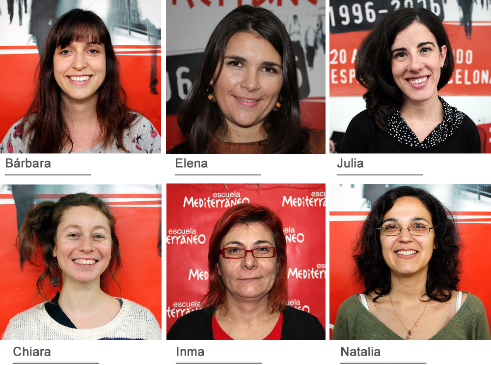 Profesores tutores de español lengua extranjera Escuela Mediterraneo Tandem Barcelona