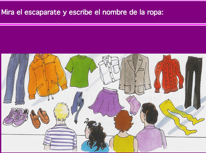 Escuela Mediterraneo Spanish course Barcelona Ropa