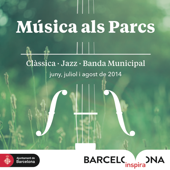 Escuela Mediterraneo Barcelona Musica en los parques gratis